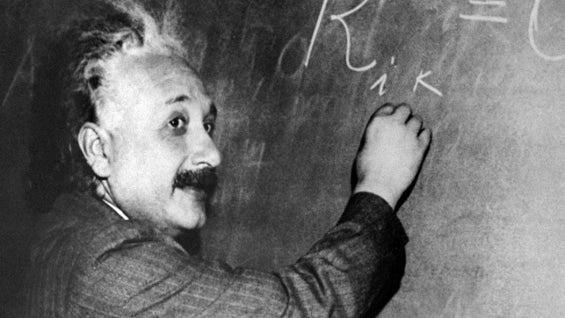 Albert Einstein. Foto: AFP.