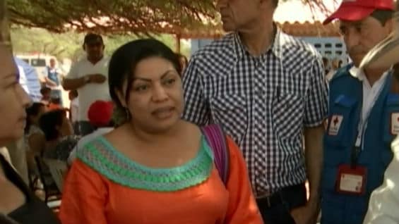 La saliente gobernadora de La Guajira, Oneida Pinto. Foto Noticias RCN