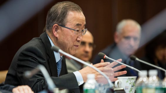Ban Ki-moon. Foto: Archivo AFP