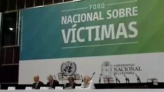 Se realizaron cuatro foros regionales previos al debate del tema de víctimas. Foto: Noticias RCN.