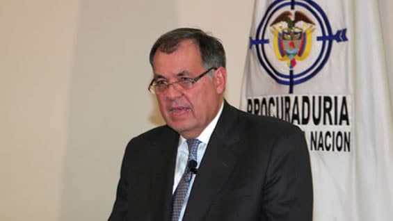 El procurador general, Alejandro Ordóñez.