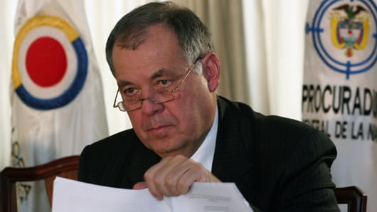 Alejandro Ordóñez, procurador general de la Nación. Foto: Oficial.