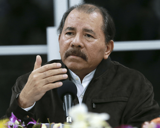 Daniel Ortega, presidente de Nicaragua. Foto: EFE