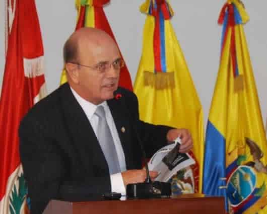 Óscar Arboleda, parlamentario Andino.