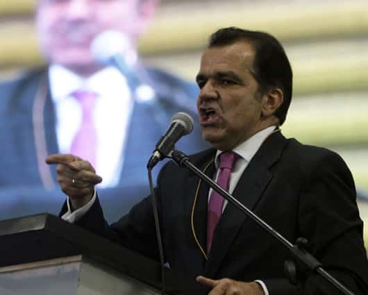 Óscar Iván Zuluaga, candidato presidencial del Centro Democrático. Foto: EFE