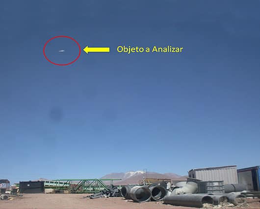 La imagen fue tomada en la mina Collahuasi en abril de 2013. Foto: oficial CEFAA