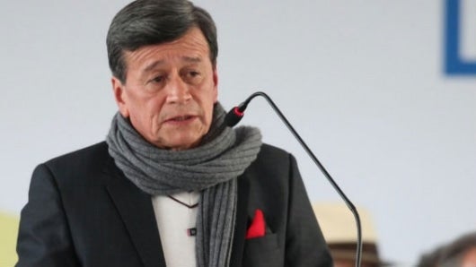 Pablo Beltrán, jefe del equipo negociador del ELN. Foto: Ministerio de Relaciones Exteriores y Movilidad Humana del Ecuador.