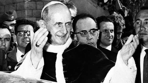 Papa Pablo VI. Foto: AFP.