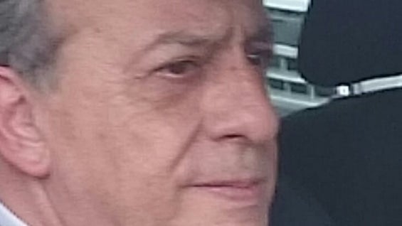 Pacheco fue interrogado por el vicefiscal, José Fernando Perdomo. Foto: Florencio Sánchez.