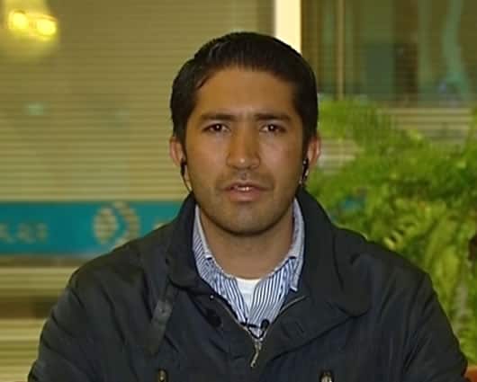 Cesar Pachón, líder del paro en Boyacá. Foto: Noticias RCN