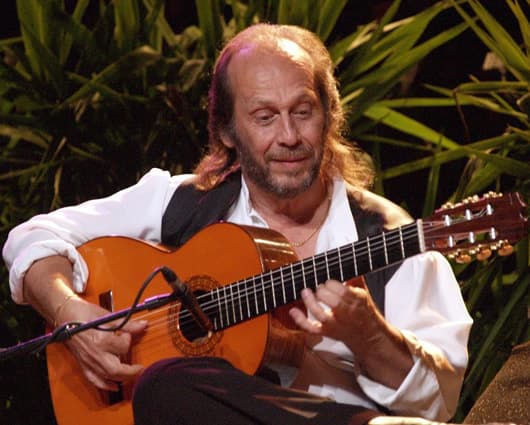 El guitarrista español Paco de Lucía. Foto: AFP