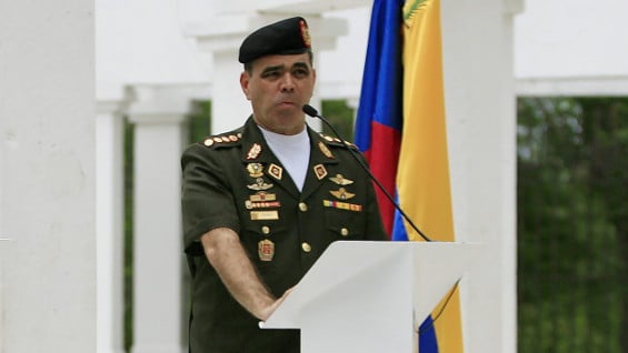 Vladimir Padrino, ministro de Defensa de Venezuela. Foto: EFE.