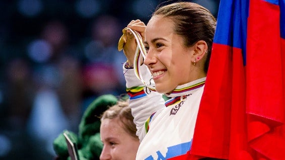 Mariana Pajón. Foto: AFP