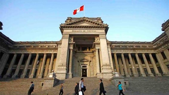 Palacio de Justicia de Perú, símbolo del Poder Judicial en ese país. Foto: Oficial.