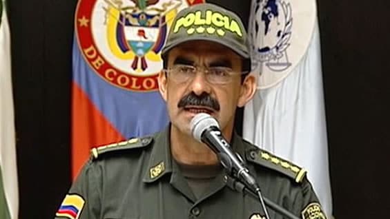 General Rodolfo Palomino, director de la Policía Nacional. Foto: Noticias RCN.