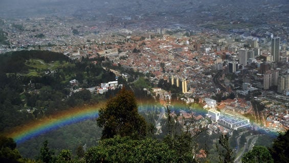 Bogotá, distrito capital. Foto: AFP