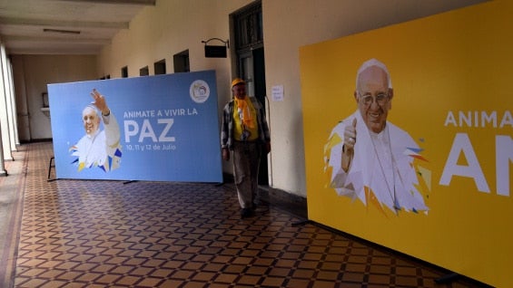 Entre el 5 y el 13 de julio, el papa Francisco visitará Ecuador, Bolivia y Paraguay. Foto: AFP
