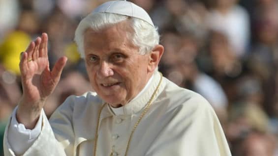 Benedicto XVI, papa emérito. Foto Archivo AFP