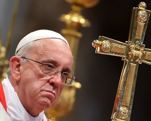 Papa Francisco. Foto: AFP.