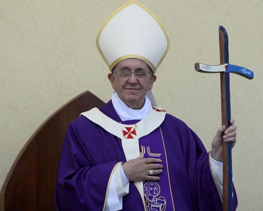 El papa Francisco volverá a Roma el domingo 20 de julio. Foto: AFP