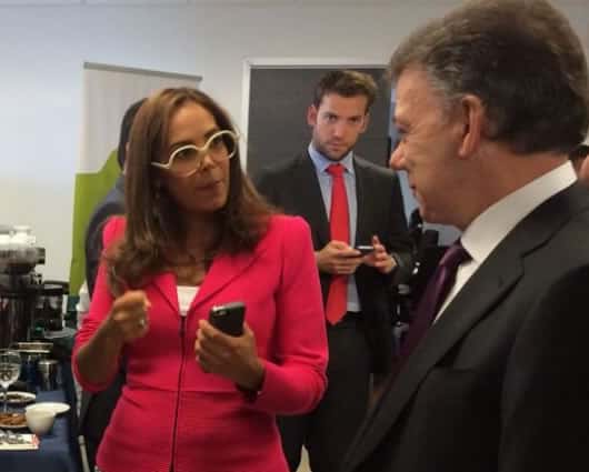 "No podemos volver al país de las chuzadas", afirmó Parody. Foto: @ginaparody.