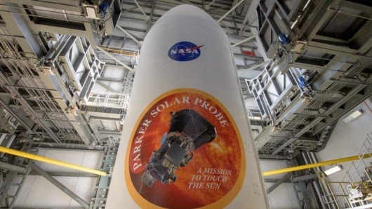 La sonda solar Parker sería lanzada este domingo. Foto: AFP