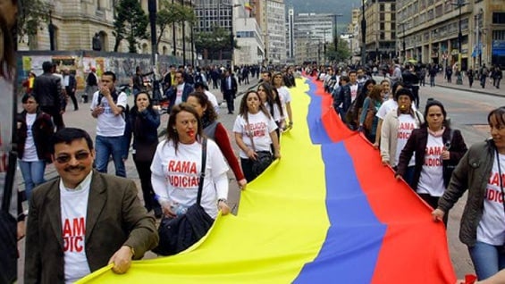 El más reciente paro judicial duró cerca de tres meses. Foto: Asonal