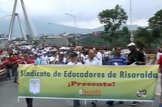 Los educadores aseguran no estar de acuerdo con los acuerdos entre Fecode y el Gobierno.