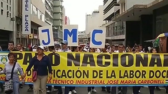 Parody insiste en que no se realizarán negociaciones con Fecode mientras el paro continúe.