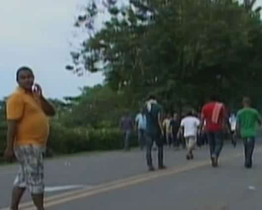 Los comerciantes están preocupados por la imposibilidad de transportar sus mercancías.