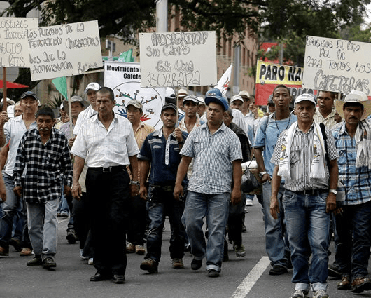 64 municipios de Nariño habrían llegado a un 95% en desabastecimiento. Foto: AFP