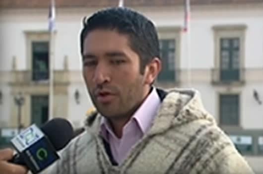 César Pachón, líder campesino.