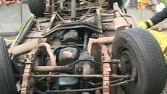 El accidente habría sido provocado por la impericia del conductor. Foto: Noticias RCN.