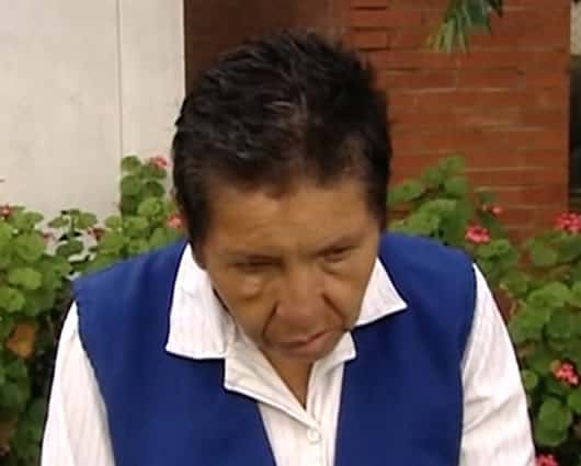 Luz Marina Ojeda Acero, mujer abandonada por sus familiares.