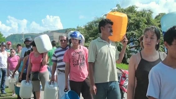 Los habitantes de Yopal son los más afectados por la falta de agua. Foto: Noticias RCN.