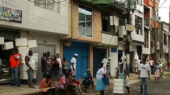 En julio pasado la guerrilla realizó una acción similar contra varias torres de energía.