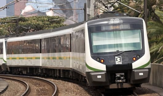 Las autoridades informaron que el metro de Medellín está funcionando completamente. Foto: AFP