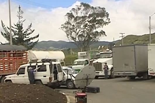 Ocho departamentos están en paro.