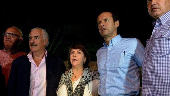 El expresidente Pastrana aseguró que las peticiones de los políticos presos son democráticas. Foto: AFP.