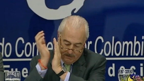 Andrés Pastrana, expresidente de Colombia. Foto: AFP