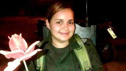 Kelly Rocha Rago, de 22 años, patrullera hallada muerta en la estación de Majagual. Foto: RCN La Radio