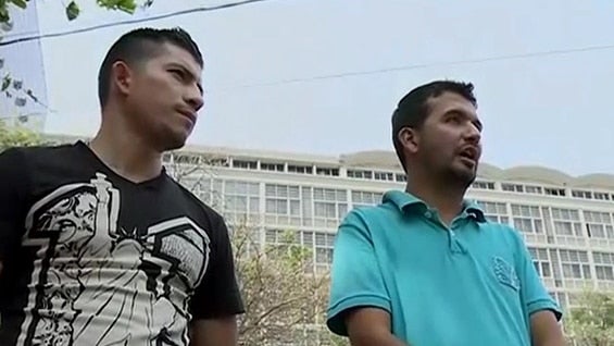 Héctor Gustavo Niño y Wilmar Escobar. Foto: NoticiasRCN