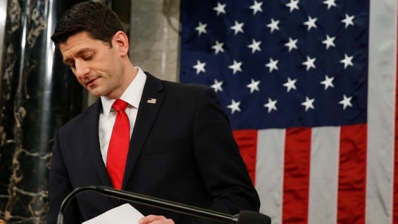 Paul Ryan, presidente de la Cámara de Representantes de EE.UU. Foto: AFP.