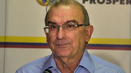 Parte del equipo negociador de las Farc en Cuba. Foto: AFP. 