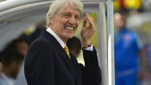 José Néstor Pékerman, técnico de la selección Colombia. Foto:AFP
