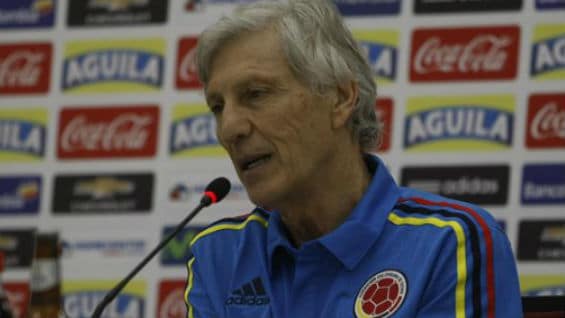 El seleccionador José Pékerman. Foto Agencia EFE