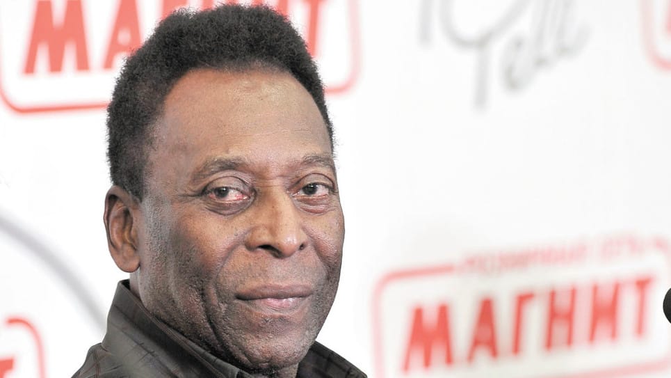 Edson Arantes do Nascimento "Pelé", de 74 años. Foto AFP