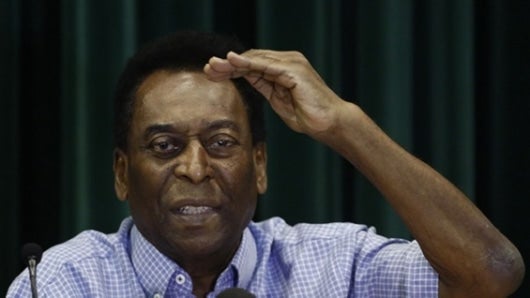 Pelé se desempeñó como ministro de Deportes en los 90. AFP