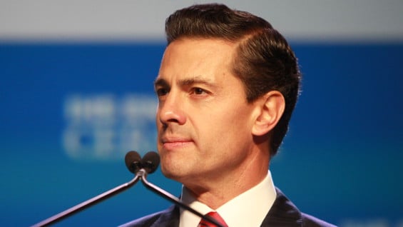 Enrique Peña Nieto, presidente de México. Foto: EFE.