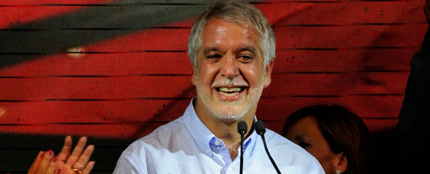 El recién electo alcalde de Bogotá, Enrique Peñalosa. Foto: AFP.